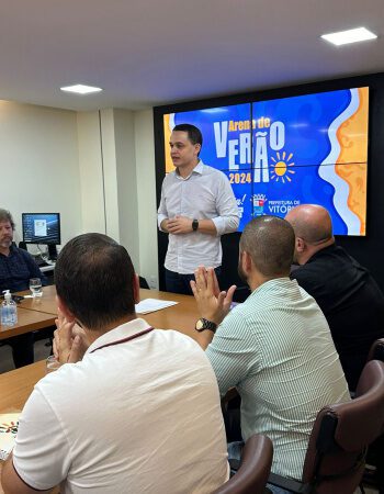 Calçadão Verão – Pazolini apresentou a programação Arena Verão 2024