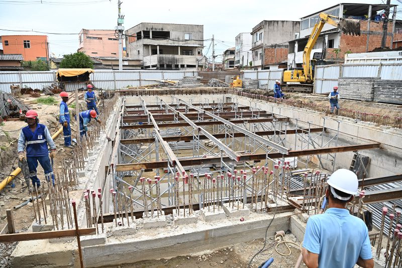 Calçadão Vitória – Obras de macrodrenagem na Grande Santo Antônio seguem com avanços significativos