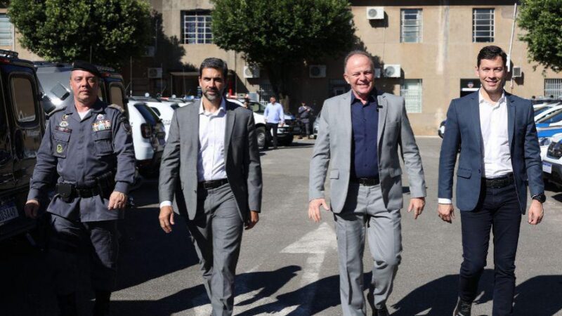 Calçadão Vila Velha – Casagrande e Arnaldinho Borgo reforçam patrulhamento da PM no município