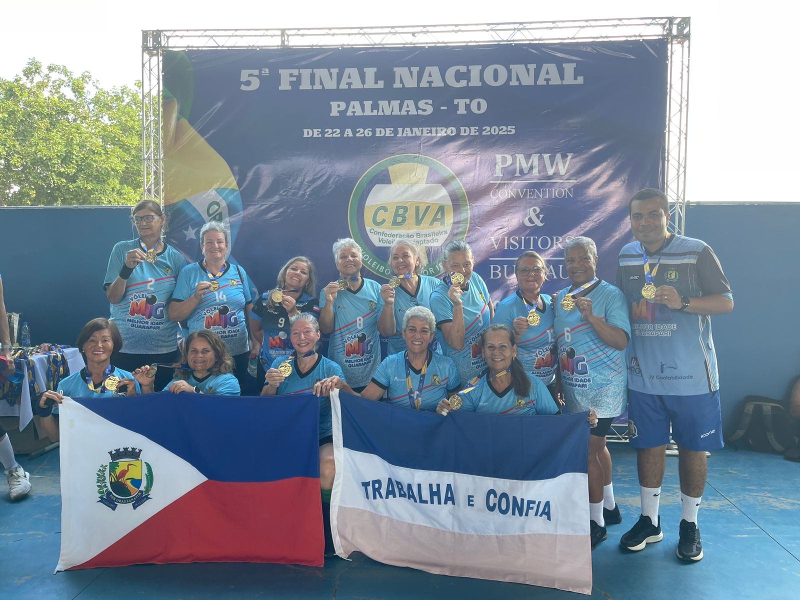 Calçadão Guarapari – Voleibol adaptado é destaque em competições de nível nacional