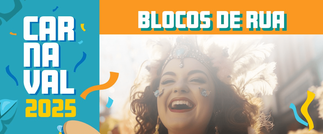 calçadão Carnaval 2025 – Final de semana os Blocos começam desfiles em Cariacica