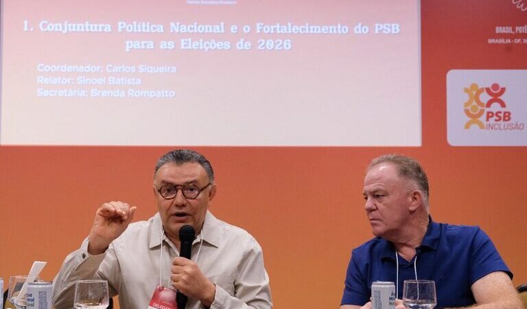 Calçadão Brasil – Renato Casagrande é dirigente histórico do PSB  nacional ao lado de Carlos Siqueira