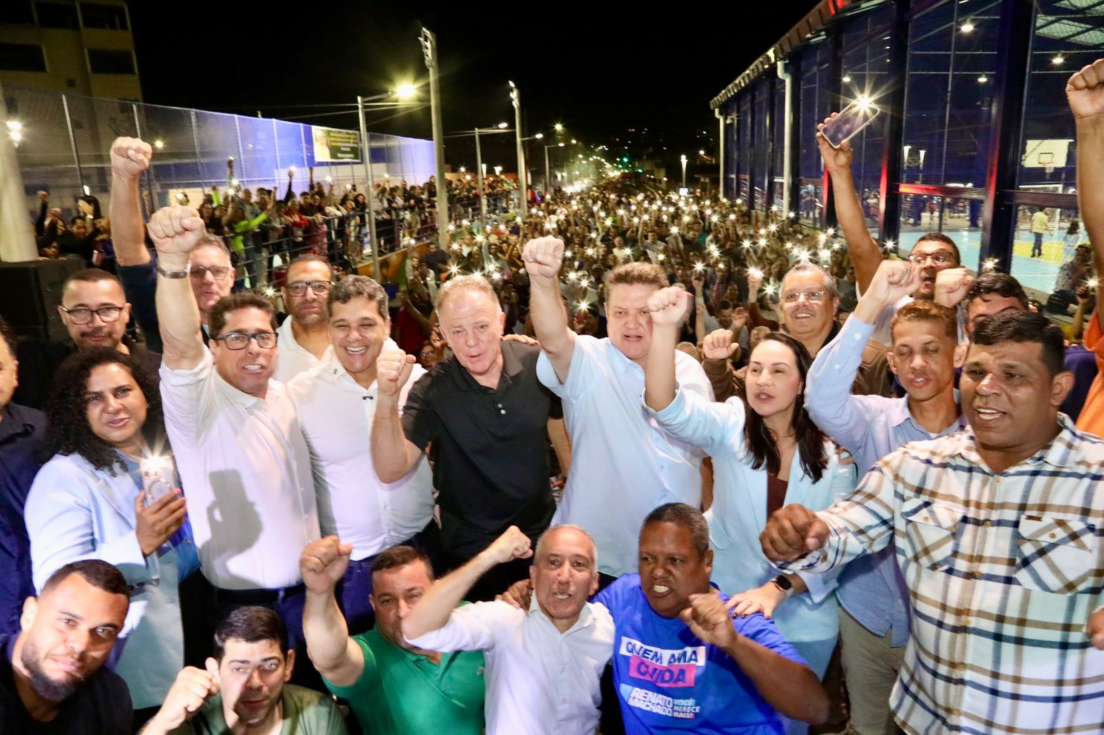 Calçadão ES – José Renato Casagrande e Euclerio Sampaio Inauguram mais uma parceria em Cariacica