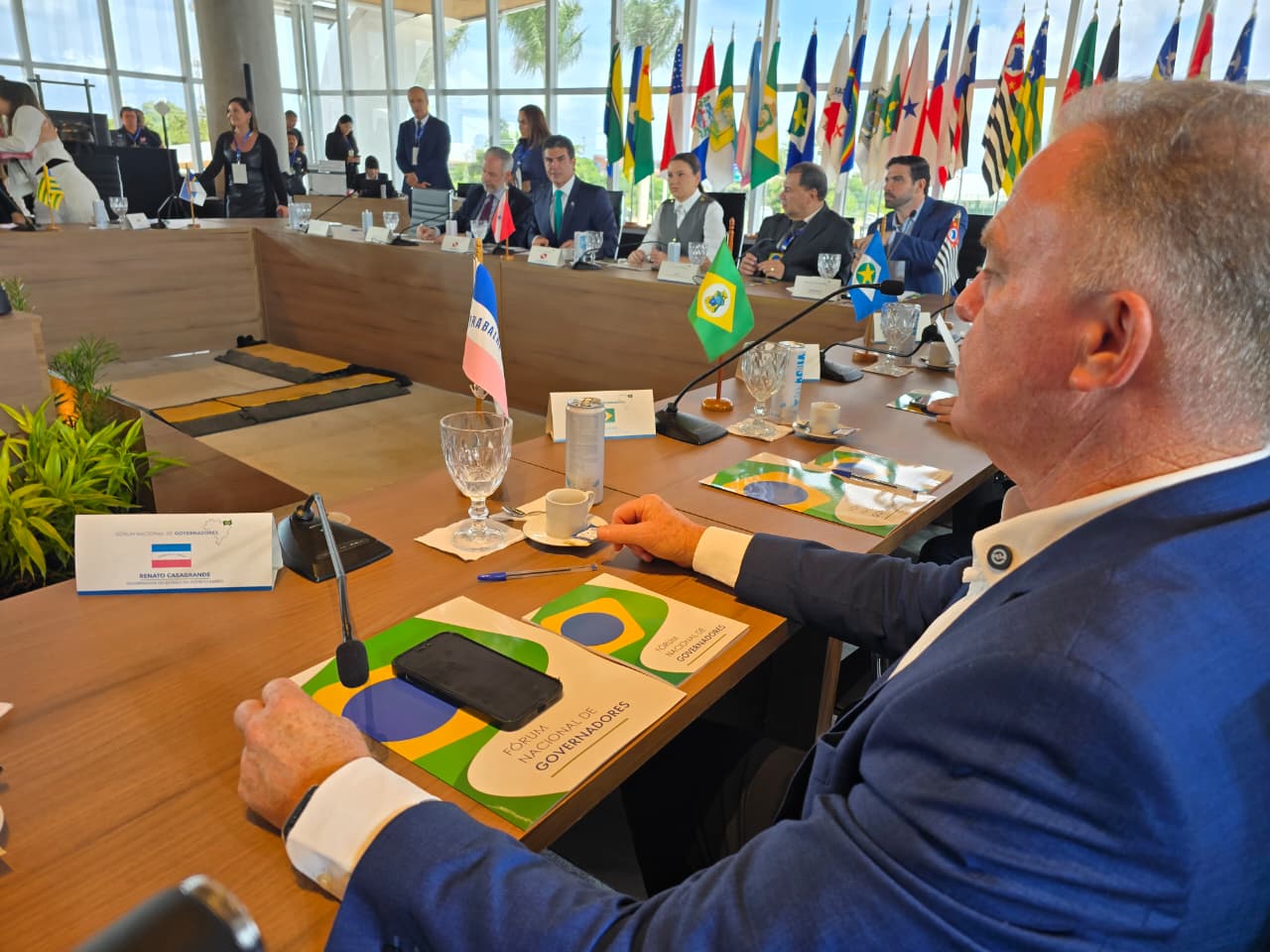 Calçadão Brasil –  Governador José Renato Casagrande representou estado no Fórum Nacional de Governadores