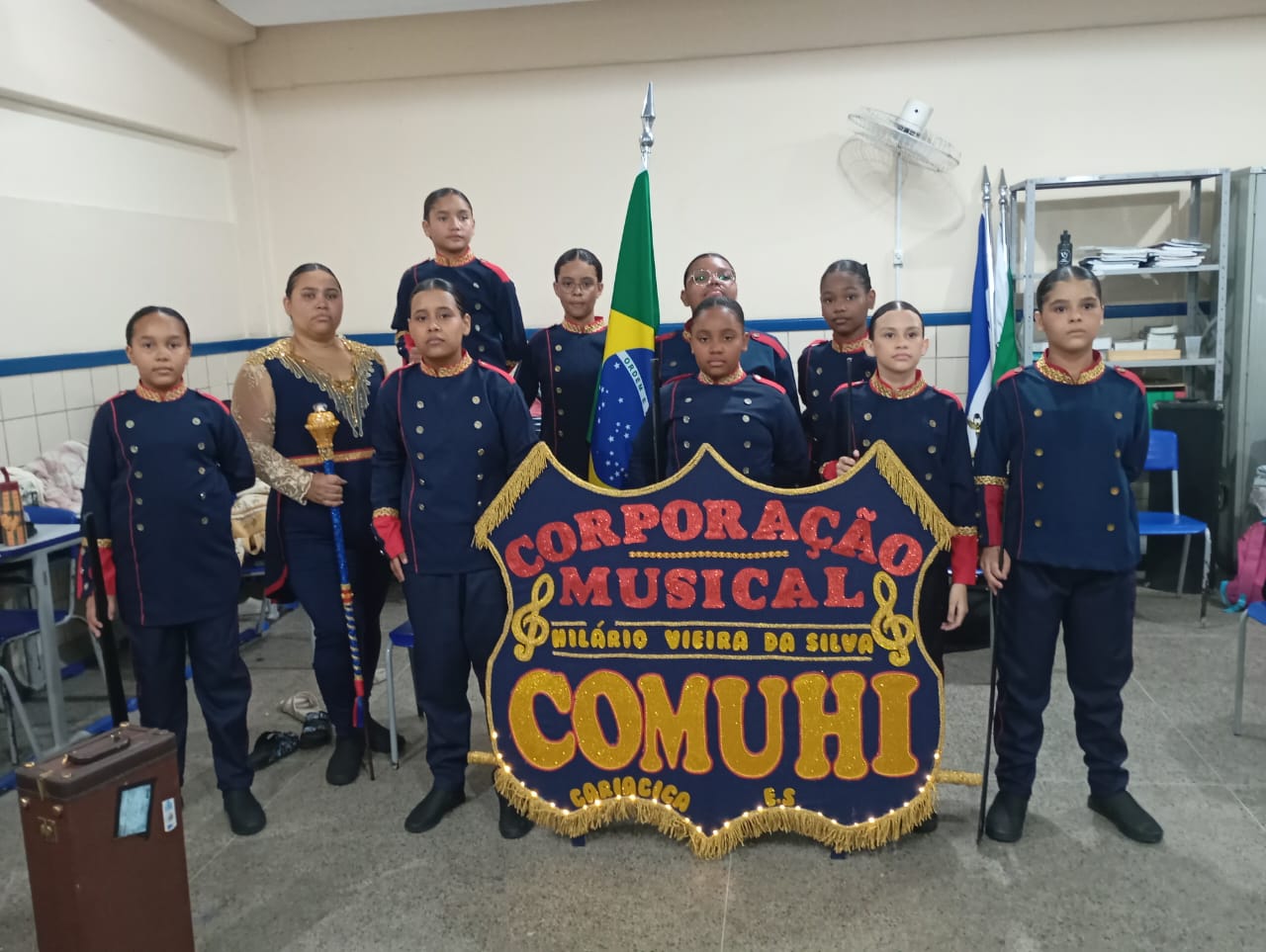Calçadão DESTAQUE – Corporação Musical de escola municipal conquista 1º lugar em Festival Nacional de Bandas e Fanfarras