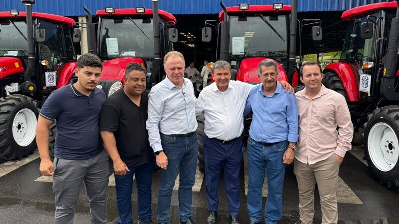 Calçadão  ES – Municipios recebem equipqmentos para atender agricultura estadual