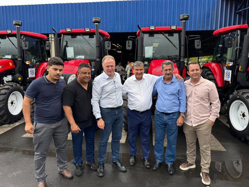 Calçadão  ES – Municipios recebem equipqmentos para atender agricultura estadual