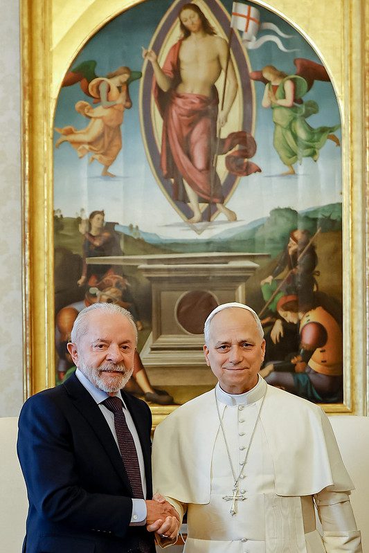 Calçadão Mundo – Papa Leão- XIV e Presidente Lula iniciam luta pela paz no mundo