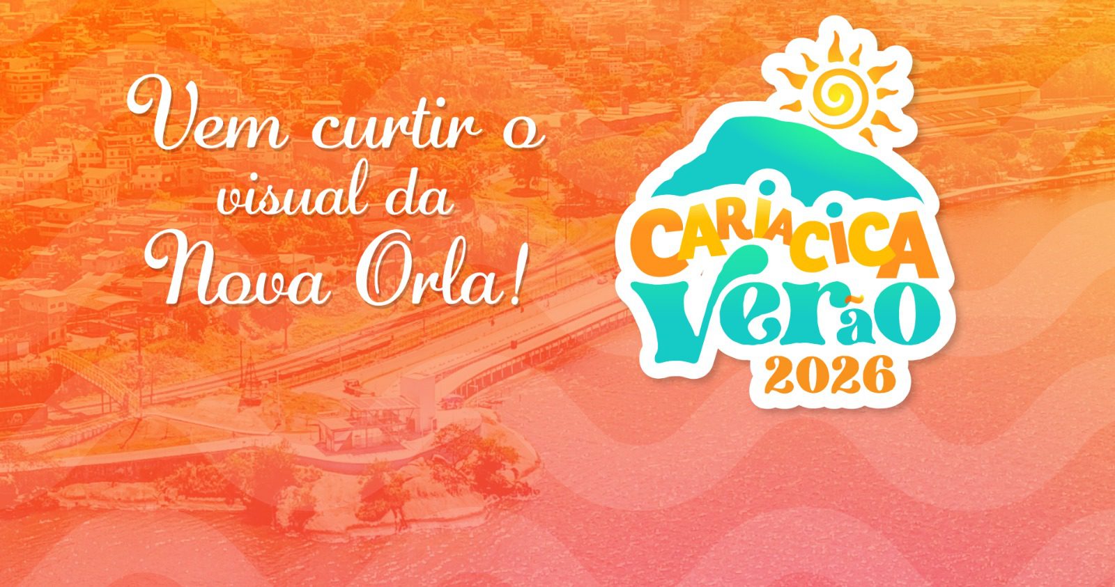 Calçadão Cultura – Programação do Cariacica Verão 2026 na Orla a partir de sexta (2)