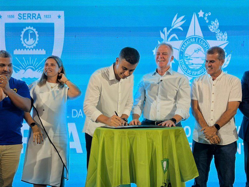 Calçadão Serra – José Renato Casagrande imprime ritimo de investimentos nas comunidades em todos os municípios