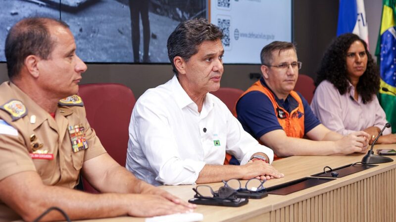 Calçadão ES – Ricardo Ferraço coordena ações em solidariedade ao povo de Minas Gerais