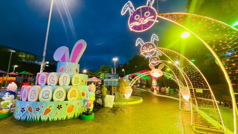 Calçadão Páscoa – Venha passear com a família e veja a decoração temática na cidade –
