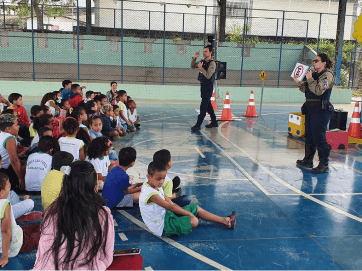 Calçadão ES – Cariacica e Detran -ES levam campanha educativa as escolas
