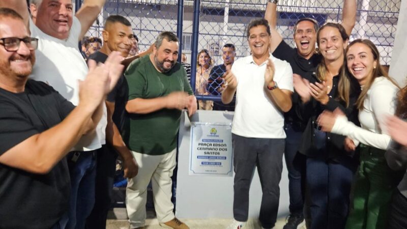 Calçadão Guarapari – Governador Ricardo Ferraço é reforço na gestão Rodrigo Borges