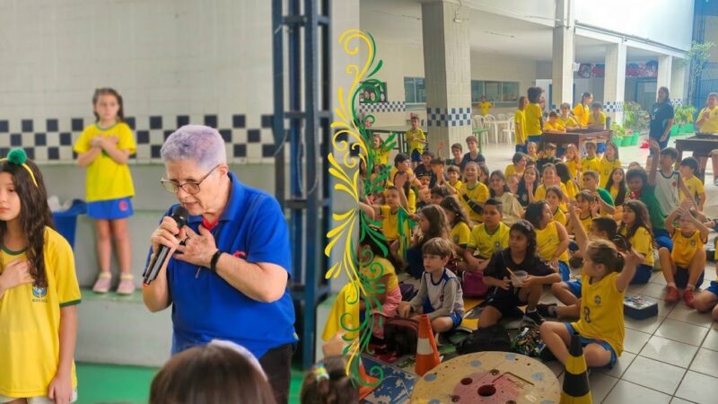 Calçadão Destaque – Centro Educacional Agostiniano celebra abertura da Copa do Mundo 2026 com mensagem de união entre os povo