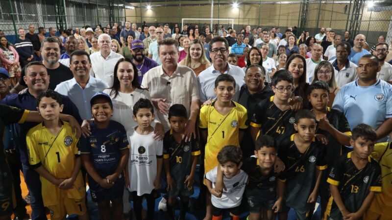 Calçadão Cariacica – 136 anos – Gestão Euclerio Sampaio – Escola Ângelo Zani é entregue totalmente revitalizada aos moradores de Mucuri