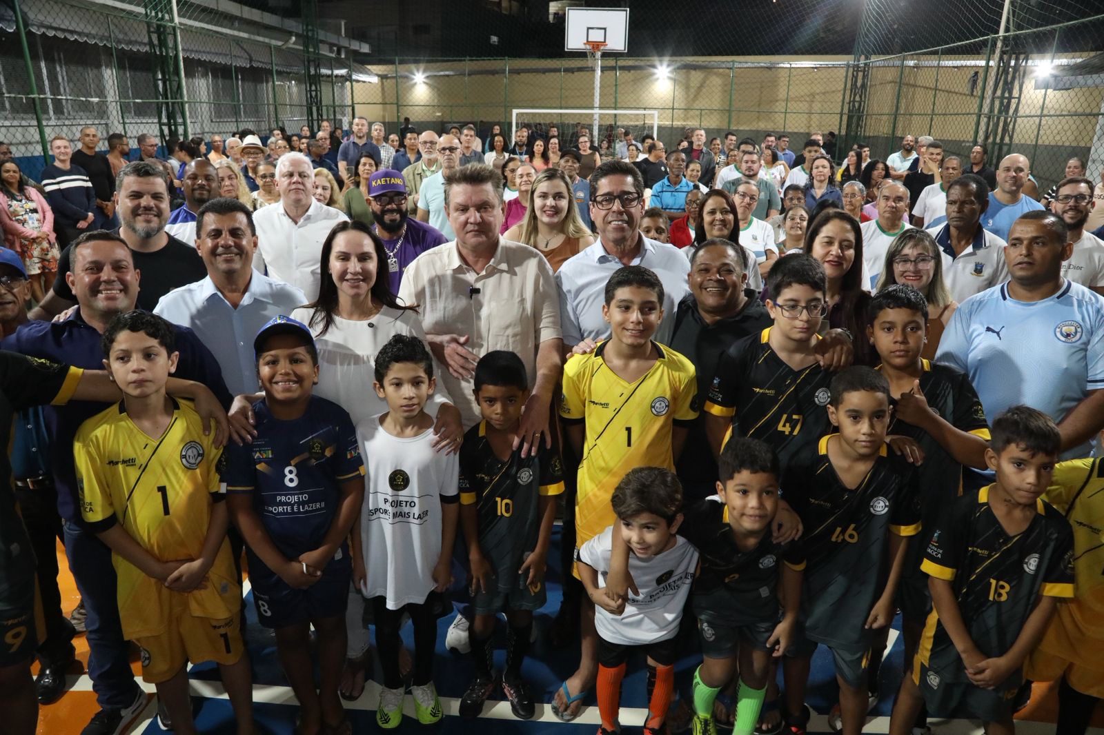 Calçadão Cariacica – 136 anos – Gestão Euclerio Sampaio – Escola Ângelo Zani é entregue totalmente revitalizada aos moradores de Mucuri
