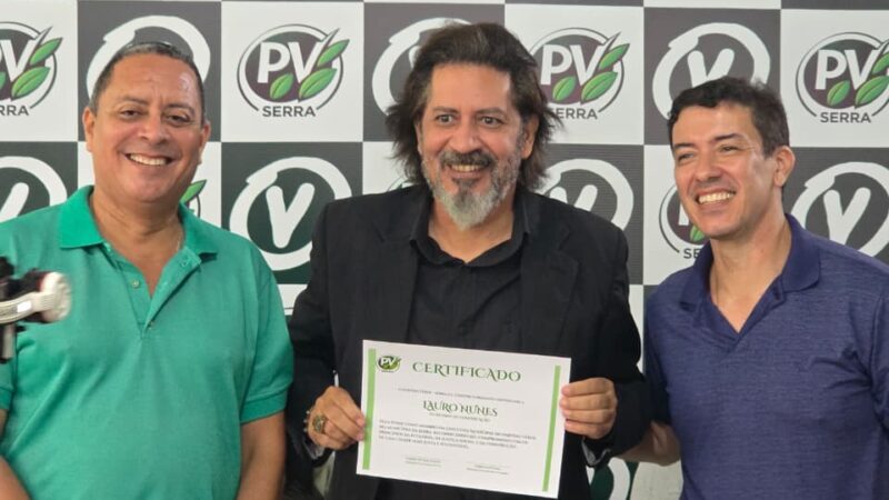 Calçadão Serra – Partido Verde convida lauro Nunes a defender meio ambiente como candidato a deputado estadual nas próximas eleições