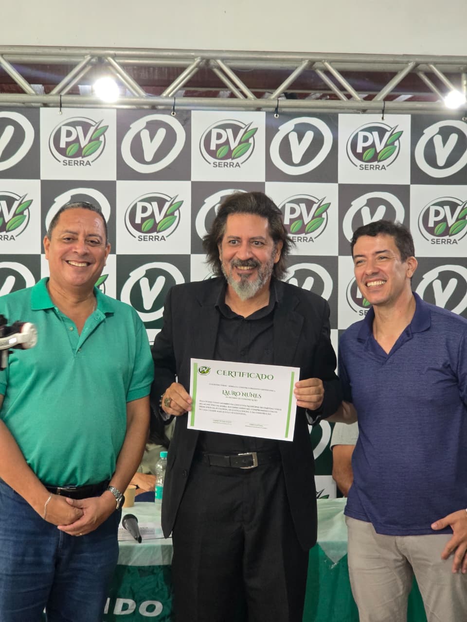 Calçadão Serra – Partido Verde convida Lauro Nunes a defender meio ambiente como candidato a deputado estadual nas próximas eleições