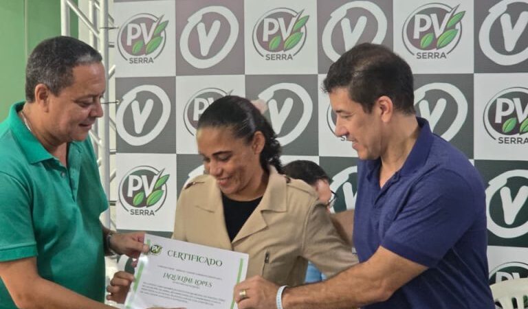 Calçadão Serra – Jaqueline Arnaldo Lopes assume Secretaria da Mulher no Diretório Municipal do Partido Verde – PV de Serra – ES