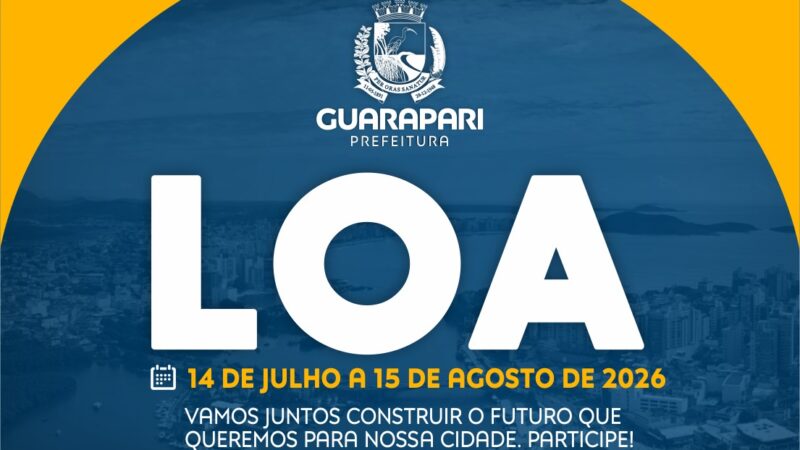 Calçadão Informa – PMG em campanha oferta participação de moradores.