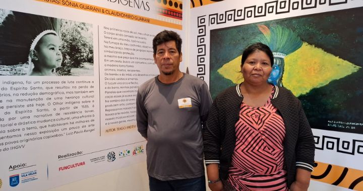 Calçadão ES – Destaque – Prainha de Vila Velha – Arte indígena em exposição encerra hoje – domingo -26