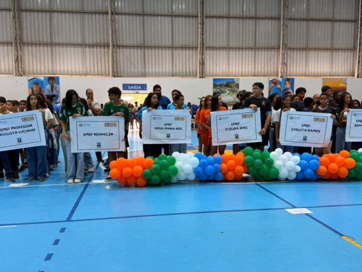 Calçadão Esportes – Educação e Esportes na abertura dos Jogos Escolares Municipal em Cariacica