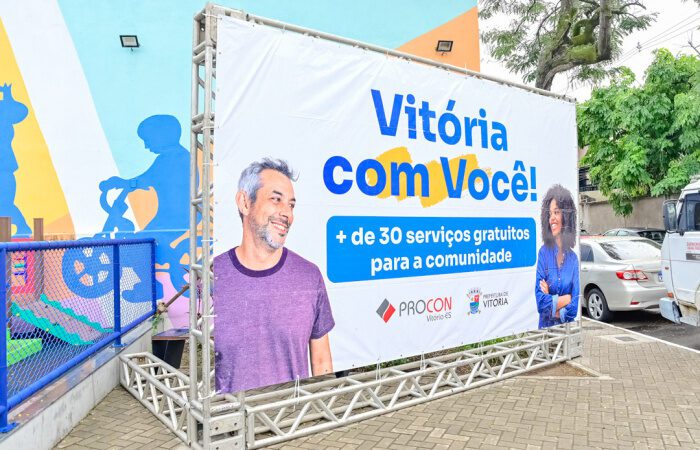 Calçadão Centro – Vitória – Praça Getúlio Vargas receberá ações do Vitória mais Você neste sábado 19 de setembro