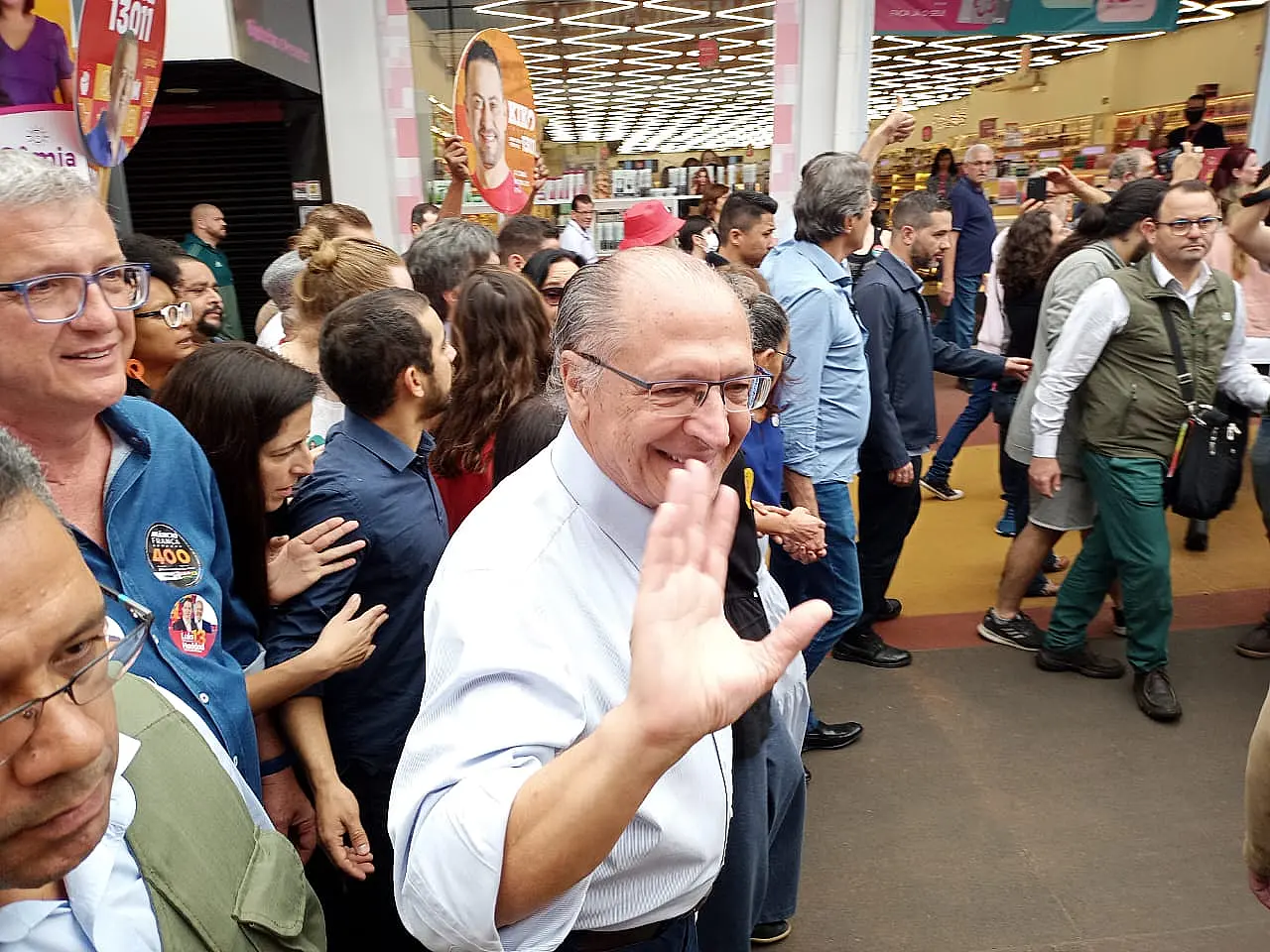 Calçadão Brasil – Geraldo Alckmin entra em eleitorado paulista com sua credibilidade de ex governador do estado