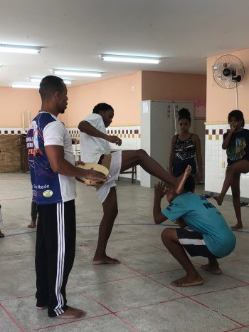 Adolescentes do Projovem participam de colônias de férias no recesso escolar