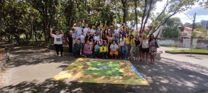 Centro de Educação Ambiental da Mata da Praia recebe formação de professores