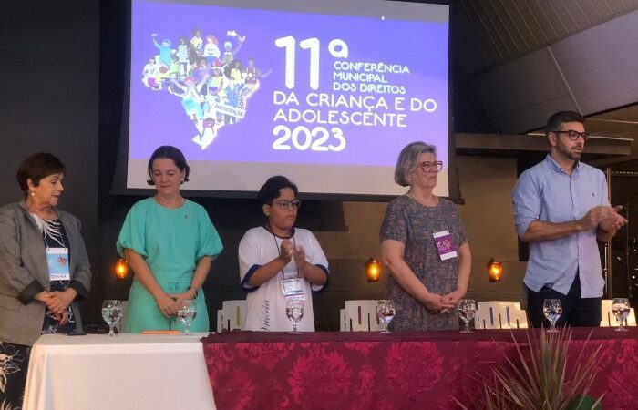 Conferência Municipal é marcada por protagonismo de crianças e adolescentes em Vitória