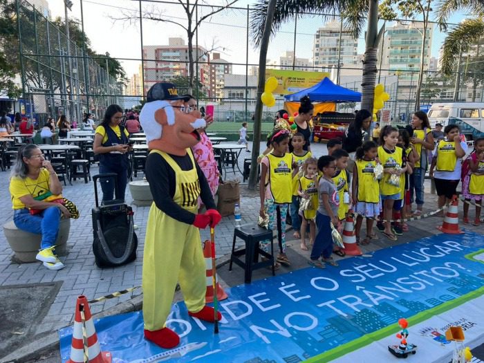 Festival Maio Amarelo levou conscientização e diversão para Jardim Camburi