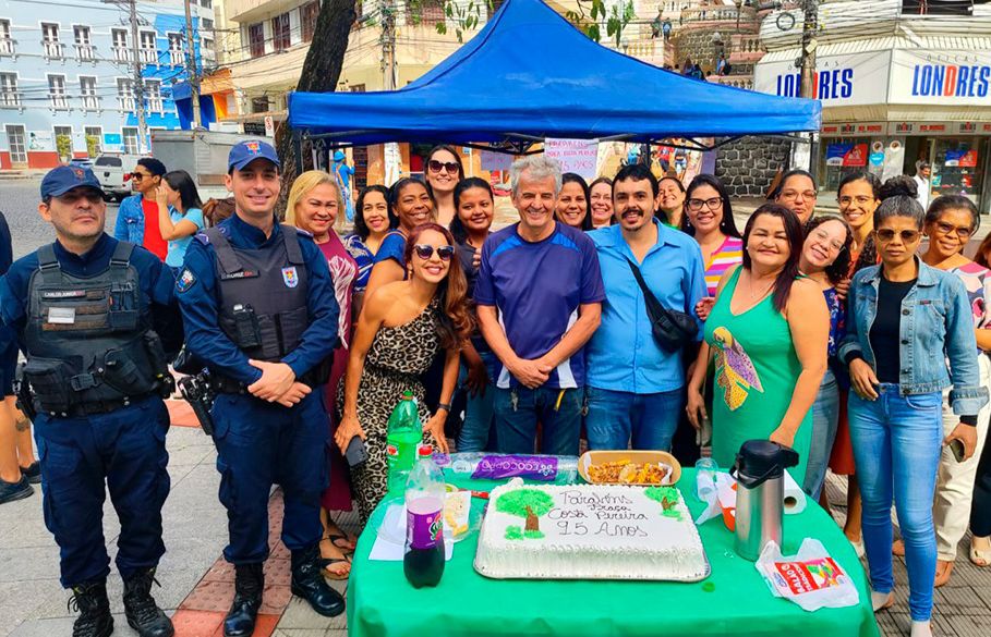 Comunidade se une em emocionante homenagem aos 95 anos da Praça Costa Pereira em Vitória