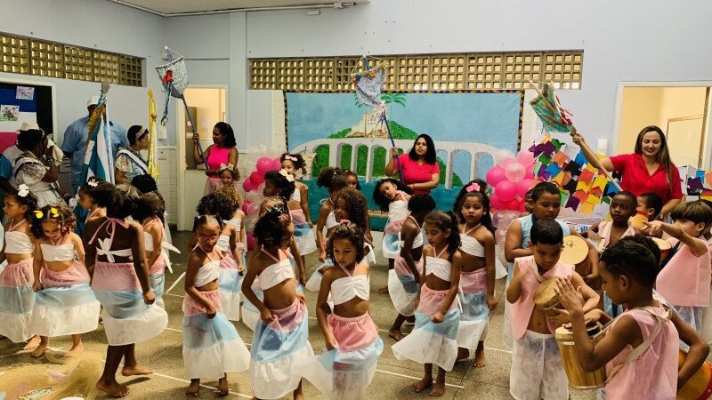 Projeto institucional valoriza cultura capixaba e encanta crianças da Educação Infantil