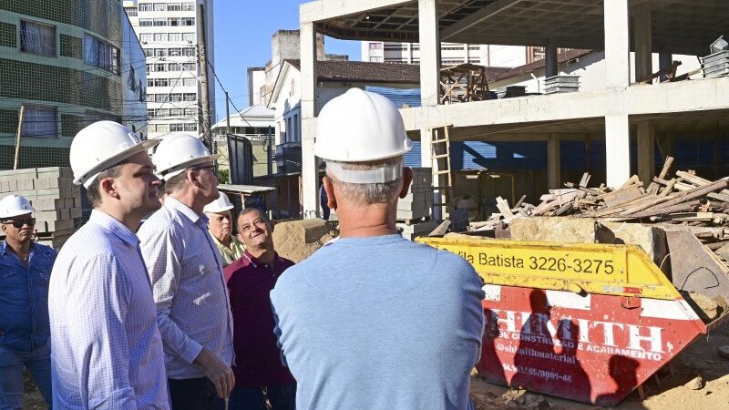 Obras da Emef São Vicente de Paulo estão em estágio avançado após 16 anos