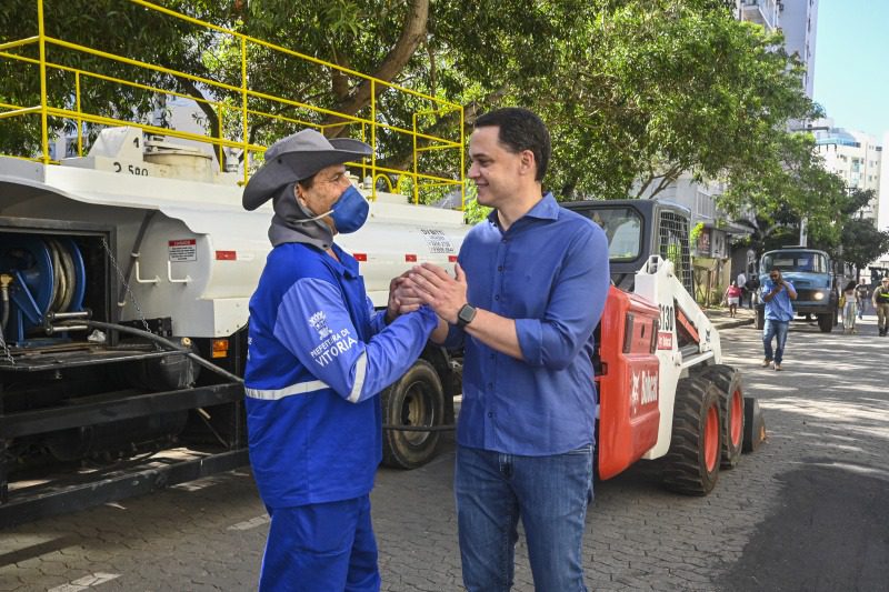 Investimento de R$ 200 milhões leva 160 km de asfalto para Vitória com o projeto AsfaltoVix