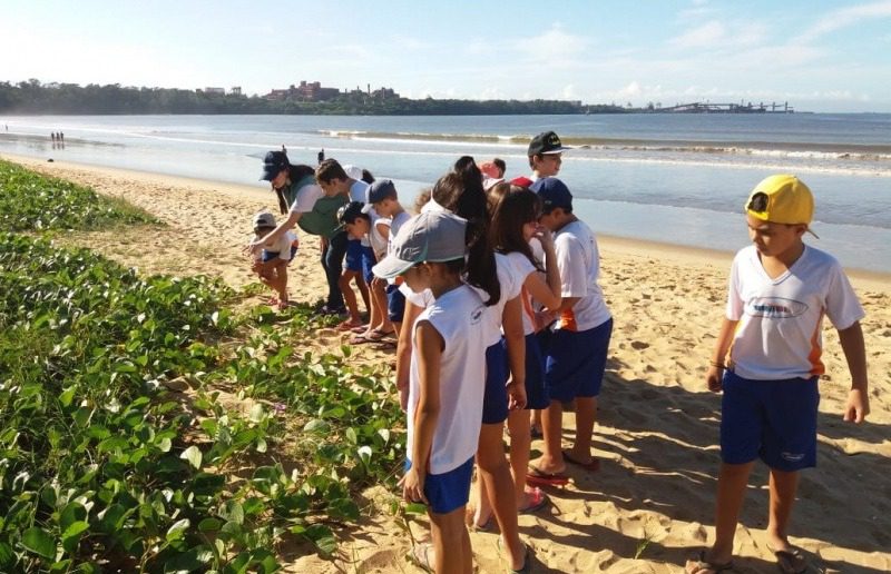 Alunos da rede de Vitória se unem para ações no dia mundial da limpeza