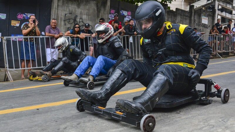 Final de Semana Movimentado em Vitória com a Corrida de Rolimã do Bairro da Penha