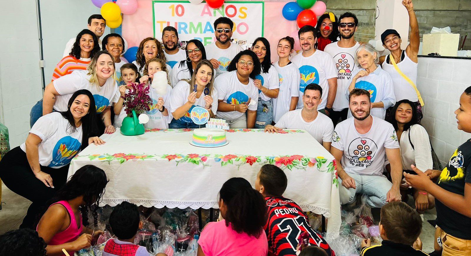 Projeto Turma do Bem Celebra uma Década de Transformação Social