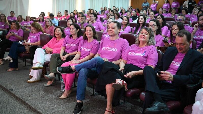 Solenidade de Abertura do Outubro Rosa lota o auditório da PMV