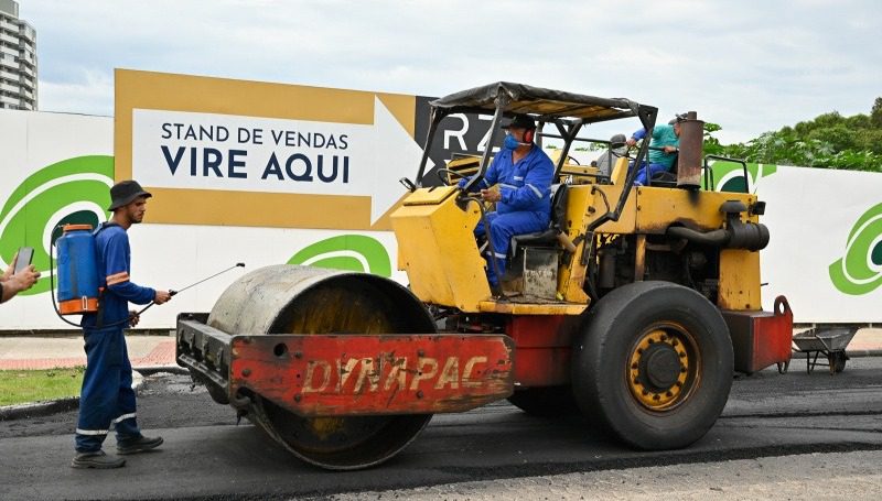 AsfaltoVix: recapeamento da avenida Maruípe teve início nesta segunda (16)