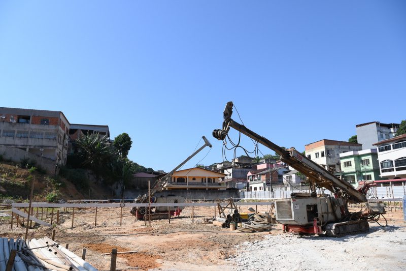 Obras do Cras e Unidade de Saúde de Santo Antônio estão a todo vapor