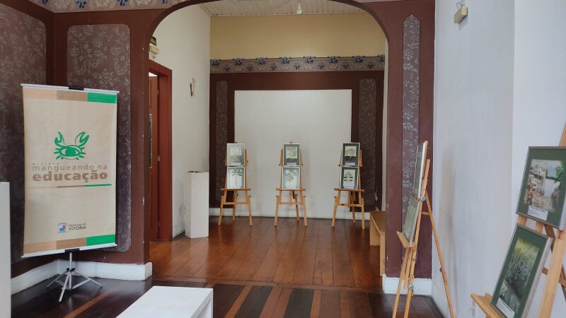 Calçadão Vitória – Na casa Porto das Artes Plásticas temos a Exposição “Manguezal: Múltiplos Olhares”