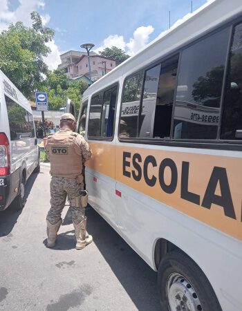 Calçadão Vitória – Operação Anjos da Guarda: vans escolares são alvos de fiscalização em Vitória