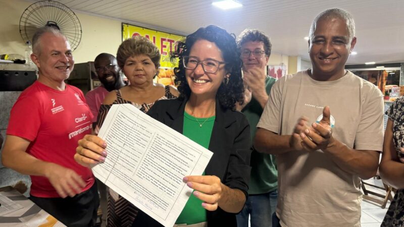 Eleições 2024 – Vitória – João Cozer e Priscila firmam compromissos com “Colegiado de Líderes”