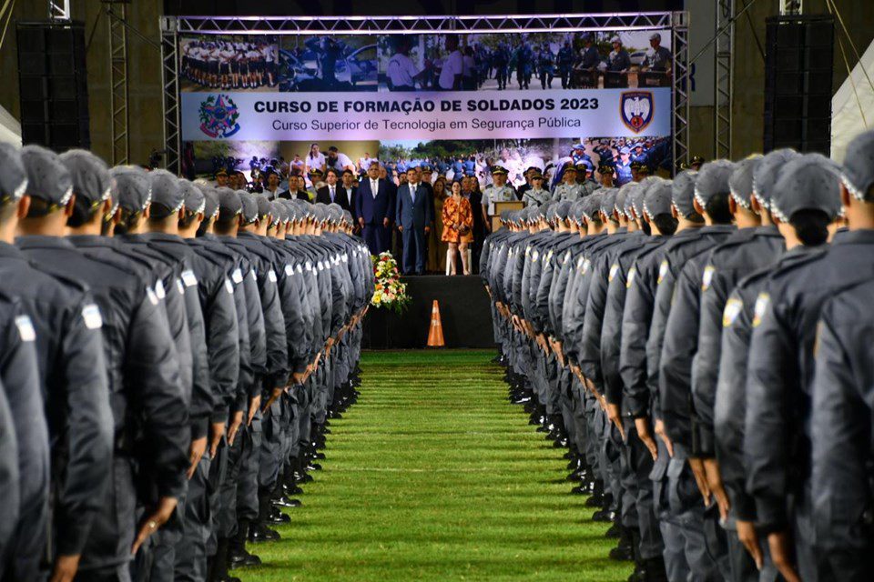 Calçad.ao ES – Formatura do Curso de Formação de Soldados 2023 foi realizada em Cariacica,