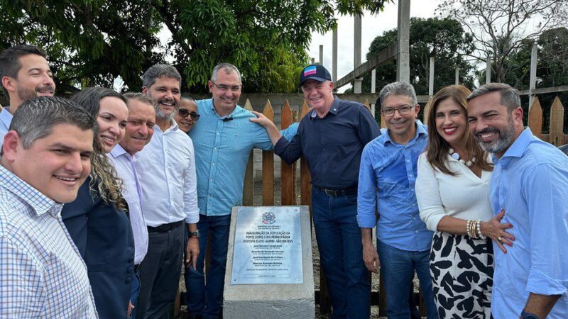 Governo do Estado inaugura novo centro cirúrgico do Hospital Roberto Silvares e ampliação de ponte em São Mateus